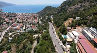Fethiye'de bayram yoğunluğu sürüyor