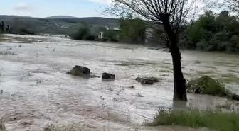 Kastamonu'da kuvvetli sağanak hayatı olumsuz etkiledi