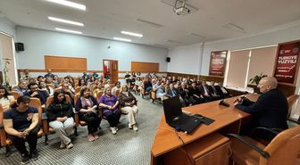 Kırklareli Milli Eğitim Müdürlüğünde bayramlaşma programı düzenlendi