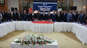 Malatya'da Kurban Bayramı bayramlaşma programı