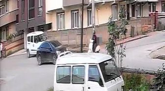 Otomobille çarpışan motosikletli yaralandı