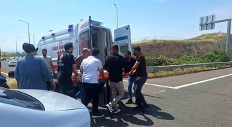 Şanlıurfa'da iki otomobil çarpıştı: 2 yaralı