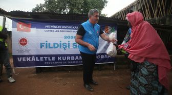 TDV, Fildişi Sahili'nde kurban kesimine devam ediyor