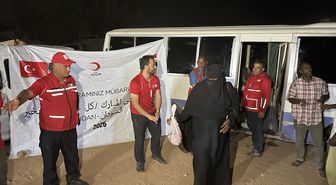 Kızılay'dan Sudan'da 2 bin 100 hisse kurban eti yardımı