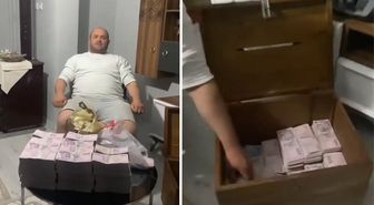 Balya balya para ile kameraların karşısına geçen besici meydan okudu