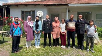 Osmaneli'nde Şehit ve Gazi Ailelerine Bayram Ziyareti