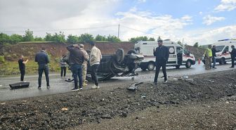 Bingöl'de trafik kazasında 5 kişi yaralandı