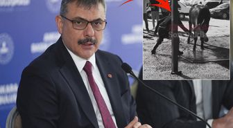Bu nasıl kurban kesmek? Videoyu izleyenler Bakan Çiftçi'yi etiketledi