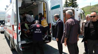 Elazığ'da otomobil aydınlatma direğine çarptı: 1'i bebek 4 yaralı