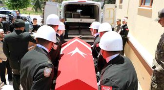 Kıbrıs gazisi İbrahim Halil Tüfekçiyaşar son yolculuğuna uğurlandı