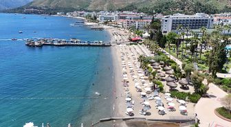 Muğla sahillerinde bayram tatili hareketliliği sürüyor