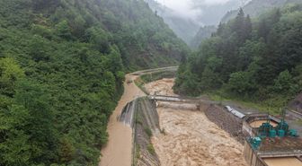 Ordu ve Giresun'da yağış etkili oldu