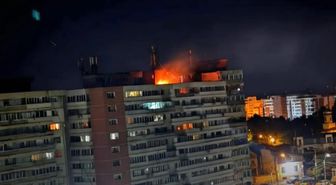 Romanya'da apartmana Rus İHA'sı düştü: 2 yaralı