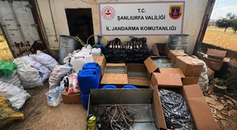 Şanlıurfa'da sahte içki operasyonunda 1 şüpheli yakalandı