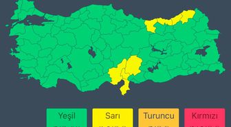 Sarı kodlu uyarı verilen iller! Adana, Osmaniye, Kahramanmaraş, Hatay'da yağış bekleniyor mu?