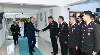 Tekirdağ Valisi Soytürk, jandarma personeliyle bayramlaştı