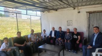 Kaymakam Köken, şehit annesini ziyaret etti