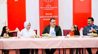 Vali Sözer ve eşi Zeynep Sözer bayramda çocuklar ve hastalarla bir araya geldi