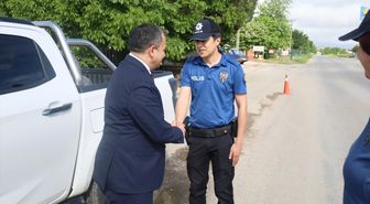 Vize'de sürücü ve yolcuların bayramı kutlandı