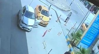 Yol verme yüzünden tartıştığı taksiciyi takip edip bıçakladı: O anlar kamerada