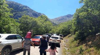 Aygırdibi Şelalesi 6 bin ziyaretçi ağırladı