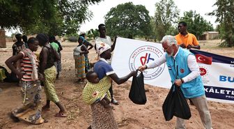 Burkina Faso halkı yardım organizasyonları dolayısıyla Türkiye'ye minnettar
