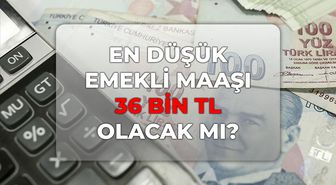 En düşük emekli maaşı 36 bin TL olacak mı? Kulislerde konuşulan emekli zammı ne kadar?