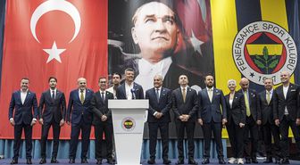 Fenerbahçe'de bayramlaşma töreni yapıldı