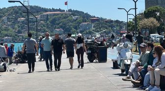 İstanbul'da vatandaşlar bayramın son gününde sahillere akın etti