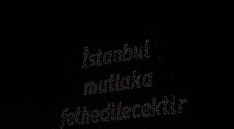 İstanbul'un Fethi'ne 573. Yıl Dönümünde Dronlu Işık Gösterisi