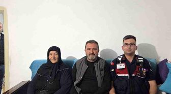 Jandarma ekiplerinden gaziye anlamlı ziyaret