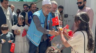 Türkiye Diyanet Vakfı, Afganistan'ın Logar vilayetinde 6 bin kişiye kurban eti dağıttı