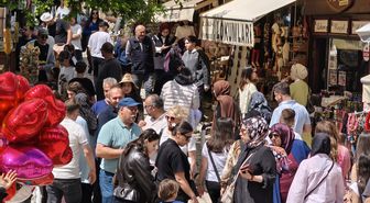 UNESCO kenti Safranbolu'da bayram yoğunluğu