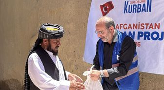 Yetim Vakfı Afganistan'da yaklaşık 10 bin kişiye kurban eti dağıttı