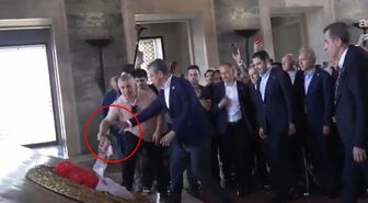 Anıtkabir'de Özgür Özel'e soğuk duş