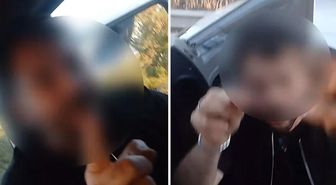 Emniyet şeridini gasbetti, kendisini uyaran sürücüyü 'Valiyi arattırma bana' diyerek tehdit etti