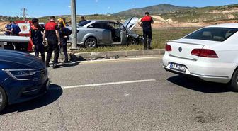 Siirt'te iki otomobil çarpıştı: 6 yaralı
