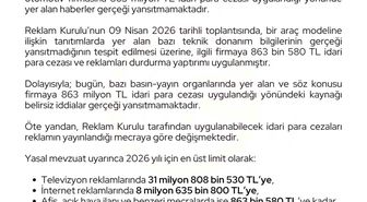 Ticaret Bakanlığı: 'Bir otomotiv firmasına 863 milyon lira ceza uygulandığı haberleri gerçeği yansıtmamaktadır'