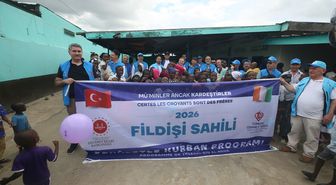 TDV'den Fildişi Sahili'nde yetim sevinci