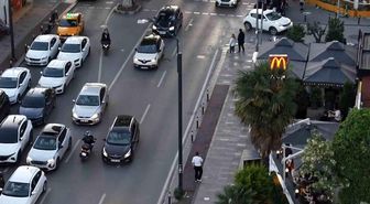 Uyanık motorcu ekiplerden kaçamadı