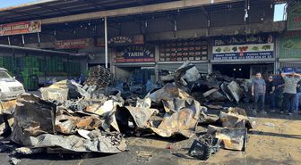 Adana'da hal kompleksinde çıkan yangın söndürüldü
