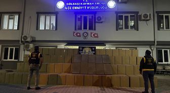 Adıyaman'da 5 milyon 575 bin bandrolsüz sigara ele geçirildi