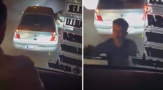 Önünü kestikleri yolcu otobüsüne zarar veren 3 kişi gözaltında