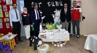 Aydın'da miniklere süt tüketiminin önemi anlatıldı