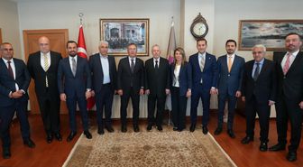 Aziz Yıldırım Ankara'da Temaslarda Bulundu