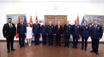 Bakan Güler, Hava Kuvvetleri Komutanlığı personelini kabul etti