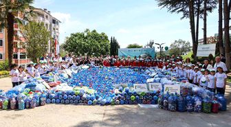 Bilecik'te 5 tona yakın mavi kapak engelliler için umuda dönüştü