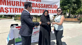 Burdur'da Uzlaştırma Haftası'nda vatandaşlara bilgilendirme standı