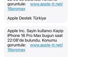 Çalınan iPhone'lar için yeni dolandırıcılık yöntemi: Apple'dan gelmiş gibi mesaj atıp telefonu ele geçiriyorlar