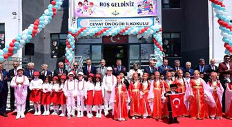 Cevat Ünügür İlkokulu, düzenlenen törenle açıldı